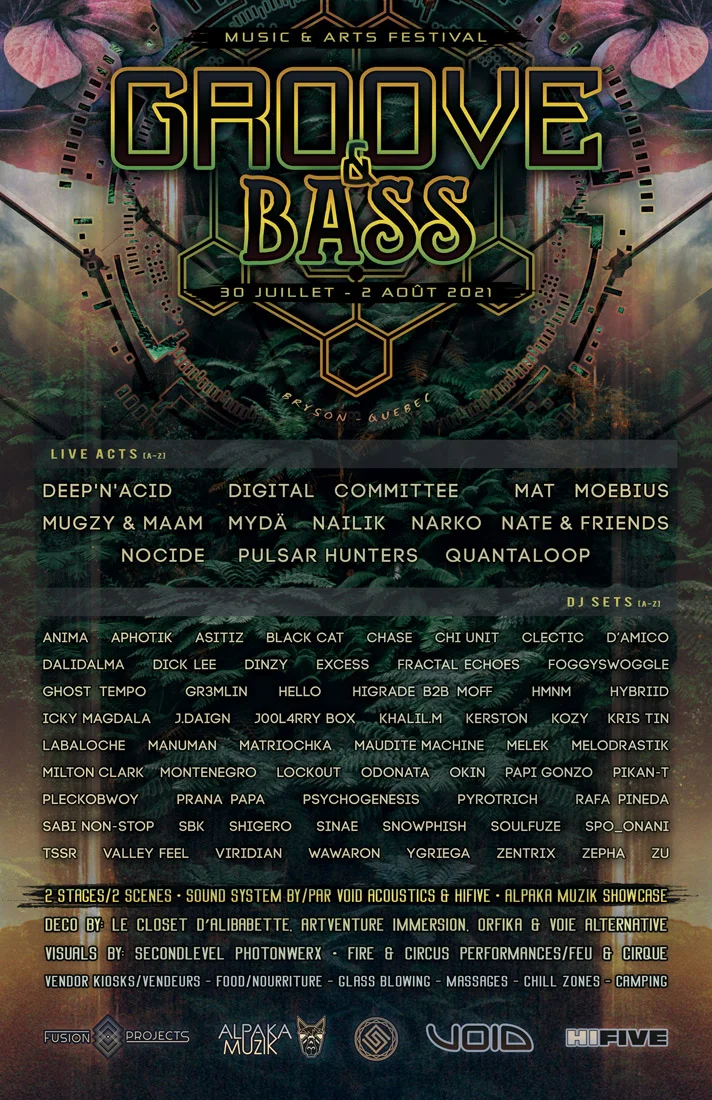 Groove & Bass 2021 [Promo-Flyer]