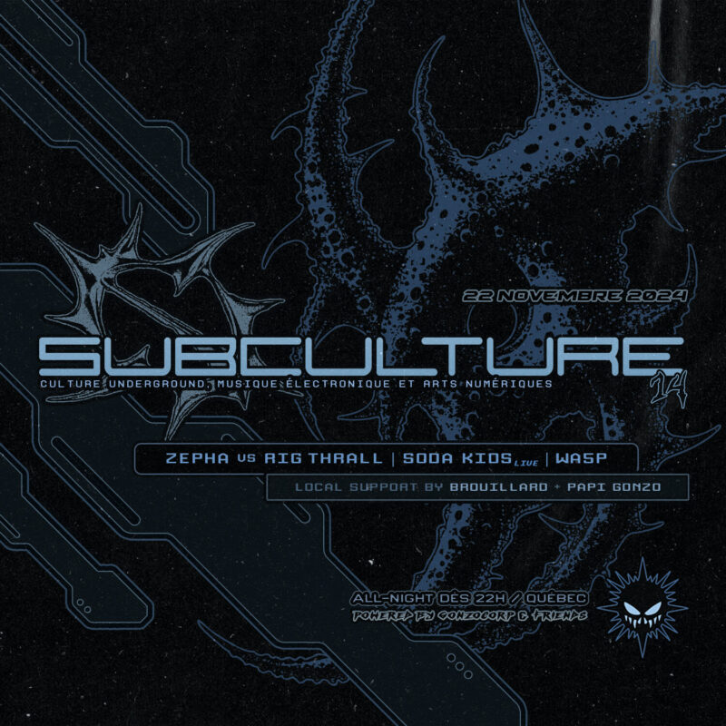 GonzoCORP presents: SUBCULTURE XIV