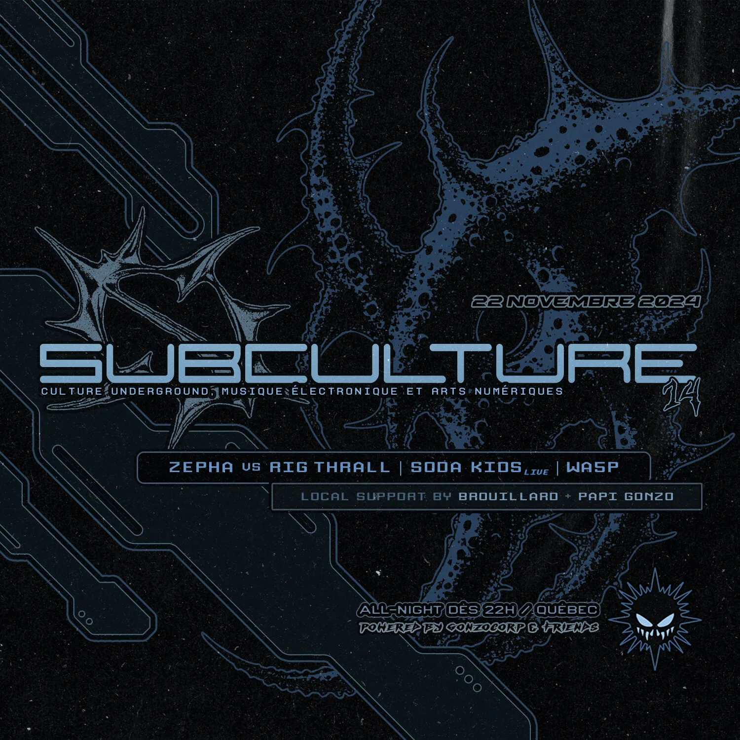 GonzoCORP presents: SUBCULTURE XIV